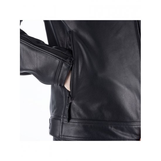 Oxford Henlow Leather Motorcycle Jacket at JTS Biker Clothing